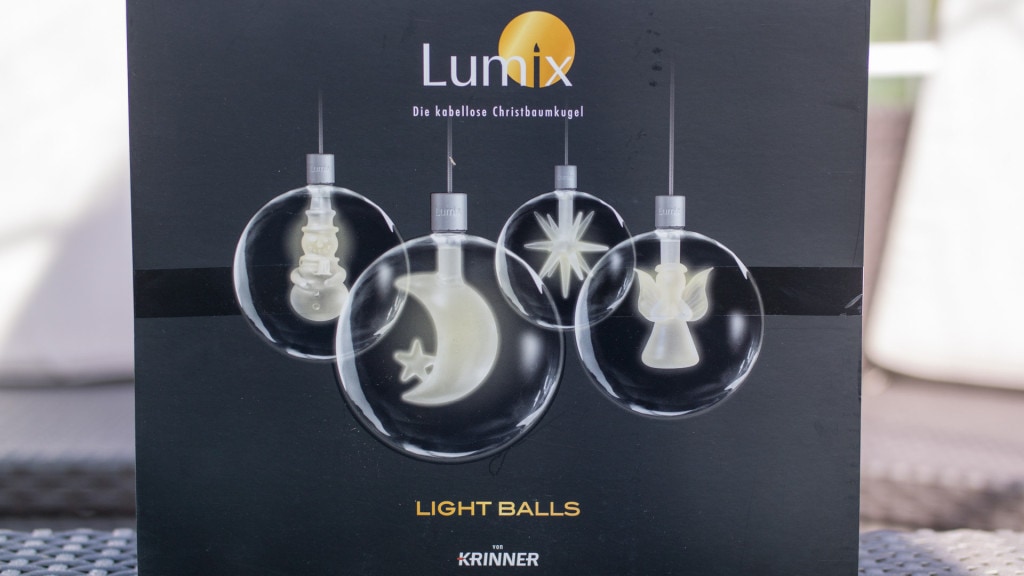 Beleuchtete Weihnachtsbaumkugeln Test Krinner Lumix Light Balls Review Beleuchtung Weihnachten Baum Kugeln