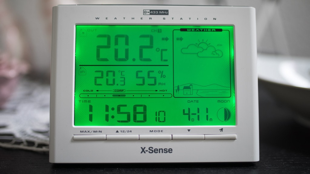X-Sense Funk Wetterstation mit Thermometer im kurz Test-1
