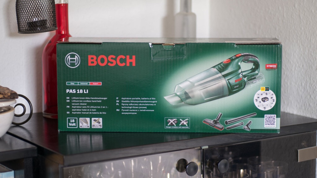 Bosch Home and Garden PAS 18 LI Akku-Handstaubsauger im Test-1