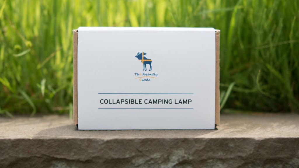 Die beste Campinglampe! Die The Friendly Swede faltbare LED-Campinglampe im Test-1