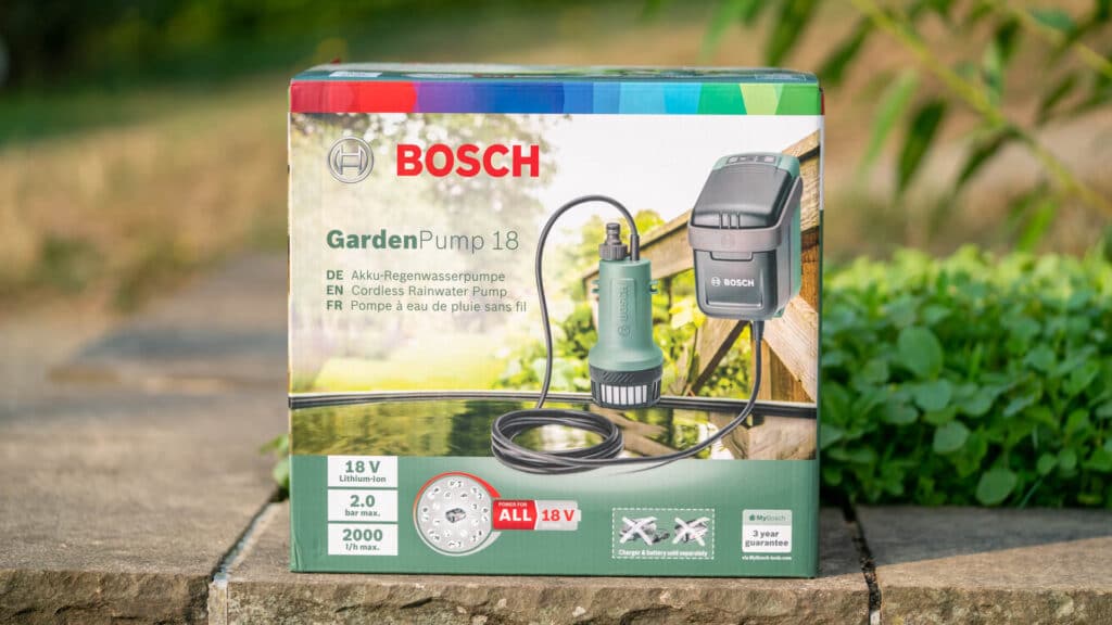 Bosch Gardenpump 18 Test 1
